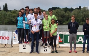 VICE CHAMPION DE FRANCE EN TRIATHLON