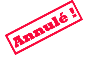 ANNULATION COMPÉTITION BADMINTON