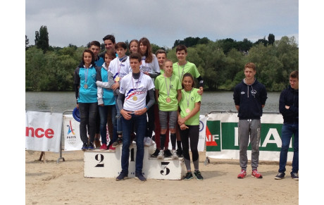 VICE CHAMPION DE FRANCE EN TRIATHLON